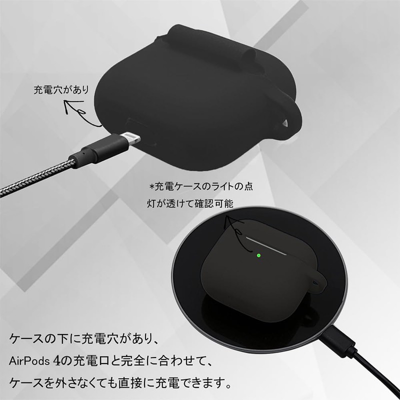 ILYAML for AirPods 4 Case, TPU Material, Case for AirPods
