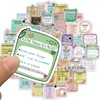 50Pcs Mental Health Journal Stickers, Reminders Motivational Stickers Inspirational Positive