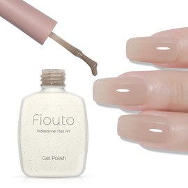 Fiouto Gel Nails, Magnetic Nails, Color Gel, Transparent Sheer, Color Gel, Good Color Shear, Gel Nails, Milkshake Sensation Sheer Gel, Single Item, UV/LED Compatible (Milkshake Color Gel 205)