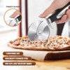 8.3 inch Pizza Cutter Wheel，Super Sharp Pizza Cutter, Pizza Slicer