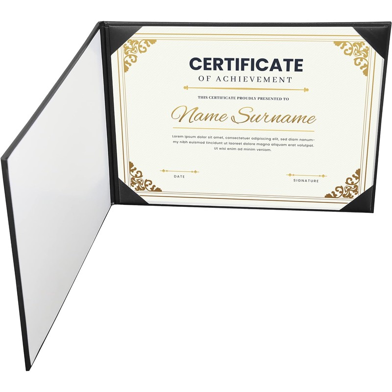 MyGradDay Diploma Cover Diploma Holder Graduation Certificate Cover Smooth 8.5x11