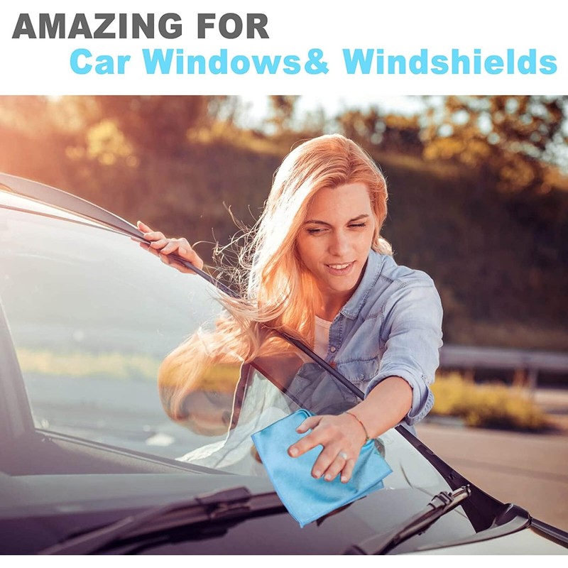 Korwex Window Cleaning Cloth, Glass Cleaning Cloth, Streaks Schatches Free.
