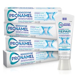 Sensodyne Pronamel Sensodyne Pronamel Intensive Enamel Repair Toothpaste for Sensitive Teeth and Cavity Protection, Whitening Toothpaste to Strengthen Enamel, Arctic Breeze - 3.4 Ounces (Pack of 4)