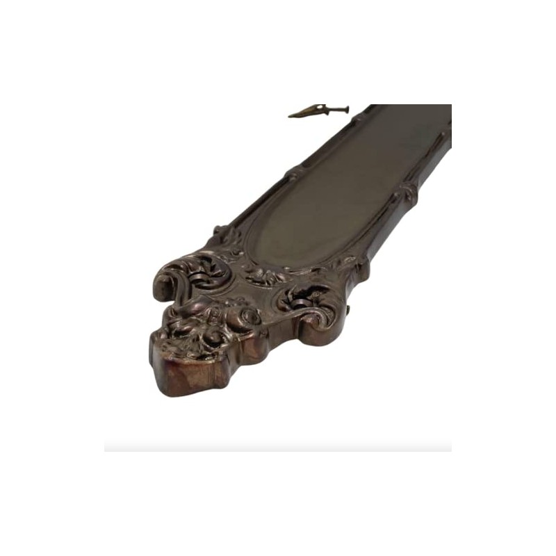 The Milford Bronze Push Plate in Cast Solid Brass 15