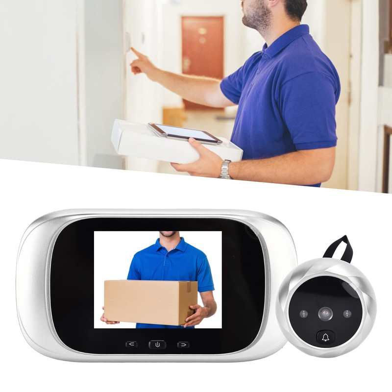 2.8 Inch Digital Door Viewer Electronic Peephole DoorBell Camera Smart