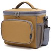 FlowFly Insulated Reusable Lunch Bag Adult Large Lunch Box for