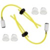 2 Pack Fuel Line Two Hole Grommet Assembly with 4