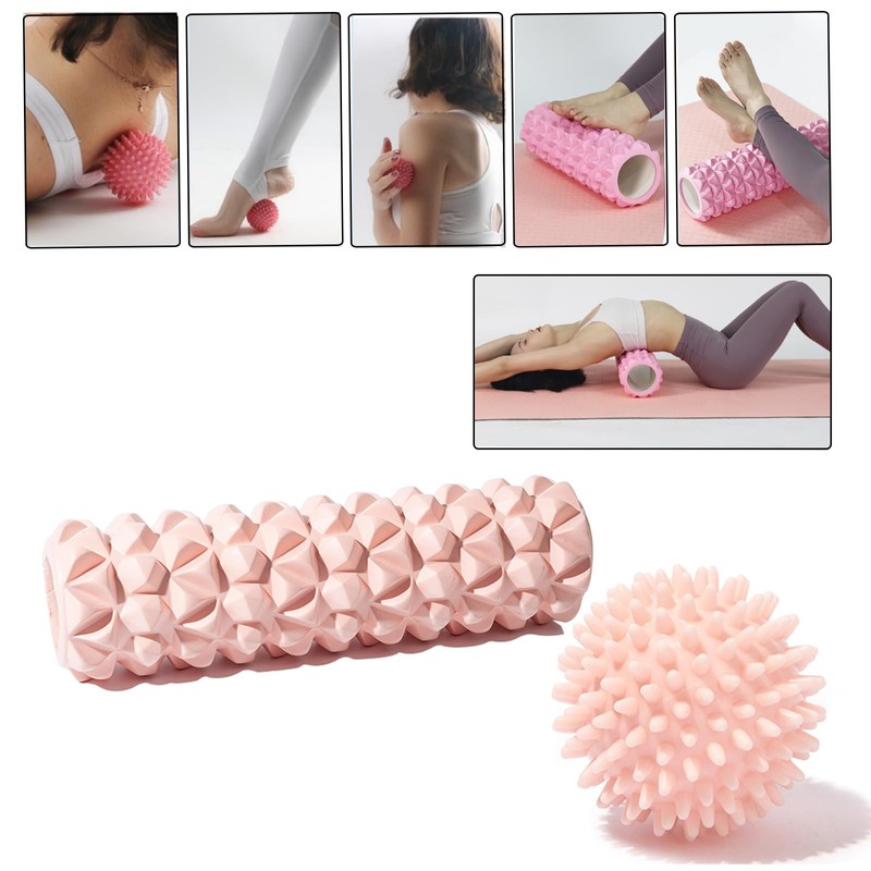 Niaciswe Fascia Roller Set of 2 Foam Roller Foam Roller