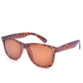 Jcerki Polarizing Nearsighted Sunglasses Tinted (Gray Brown) Men Women Myopia Distance Glasses