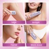 Electric Bikini Trimmer for Women, Rechargeable 2 in 1 Body
