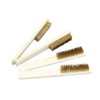 4pcs Brass Wire Brush,Soft Brass Bristle Wire Brush,Wire Scratch Brush