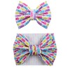7" Bow Headwrap & 5" Bow on Clip Easter