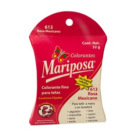 Colorante Mariposa Cristales 32 grs 613 Rosa Mexicano