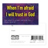 When I'm Afraid I Trust in God, Psalm 56:3, Bulk