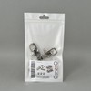 Set of 3 Stainless Steel Shackle Paracord Bracelets Cords with