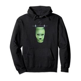 Green Balaclava | Gangster Mask | Robber Bandit Pullover Hoodie