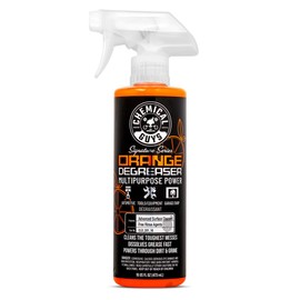 Chemical Guys Signature Series Orange Degreaser, Heavy-duty All-purpose Cleaner For Engines, Tires, Undercarriages & More, Professional Strength Formula, Breaks Down Grease, Oil & Grime - 16 fl oz