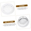 SHINEOFI 8Pcs Round Air Vent Holes for Cabinets Durable Ventilation