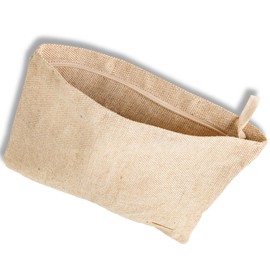 Tech Pouch | Ultimate Travel Electronics & Cable Organiser | Sustainable Juco Travel Bag for Gadgets, Stationary & Accessories | Perfect for the Modern Traveller | Mika Creations