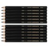 Koh-I-Noor Set of 12 Jumbo Graphite Pencil 1820 10mm Diameter