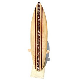 Seestern Sportswear FBA_1654 Decorative Wooden Surfboard 30 cm Long Airbrush Design Surfing Surfing Surfing Surf