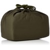 Tatsumiya Krenze Antibacterial Lunch Drawstring Bag, Made in Japan, Moss