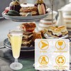 eMKay® Pack of 24 Clear Plastic Champagne Flutes/Glasses 140ml