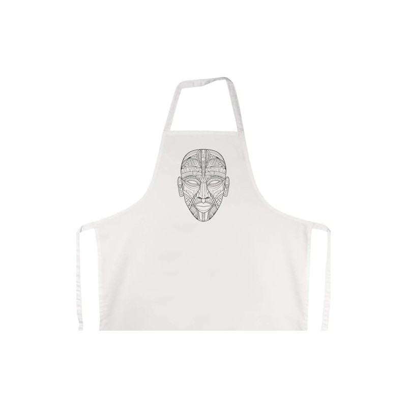'African Tribal Mask' Unisex Cooking Apron (AP00067904)