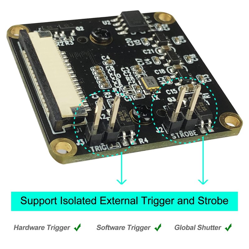 innomaker OV9281 Camera up to 453fps External Trigger Stream Mode