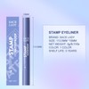 SACE LADY 2Pcs Stamp Eyeliner Set Black Waterproof Ultra Smooth