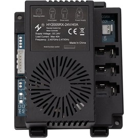 Kids Powered Ride On Car HY2005RX-24V/40A Receiver Without Remote Control Function,Controller Control Box Accessories for Children Electric Ride On Car Replacement Parts
