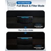 Grease Gate Blocker for Blackstone Griddle, Mesh Screen for Blocking