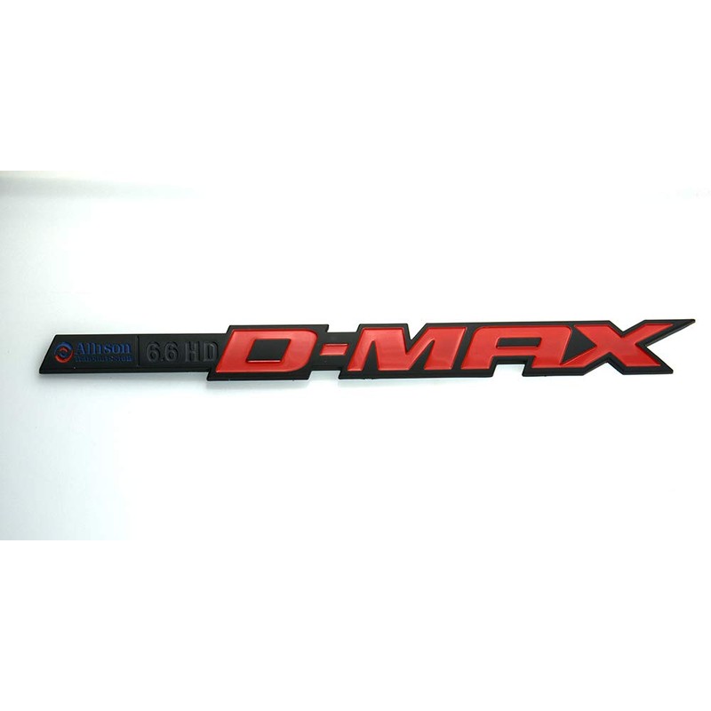 1Pcs DURAMAX DMAX ALLISON 6.6HD Transmission Emblems 3D Badge Sticker