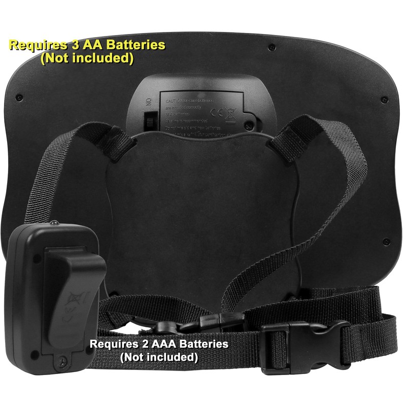 Baby Car Mirror with Remote Control Soft Led Light Shatter-Proof