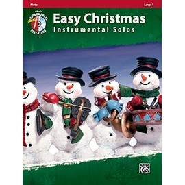 Easy Christmas Instrumental Solos, Level 1: Flute, Book & CD (Easy Instrumental Solos Series)