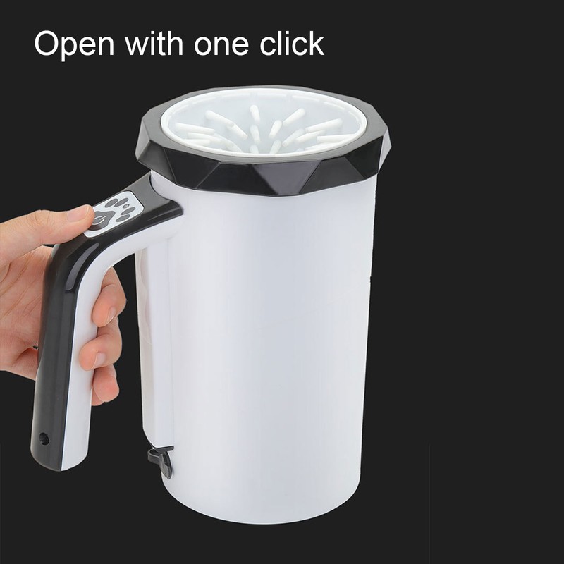 Automatic Dog Paw Cleaner Portable Split Hand Operated Rechargeable Powerful