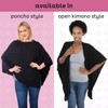 Bamboobies Women's Standard Nursing Shawl, Black, 1 Count (Pack of