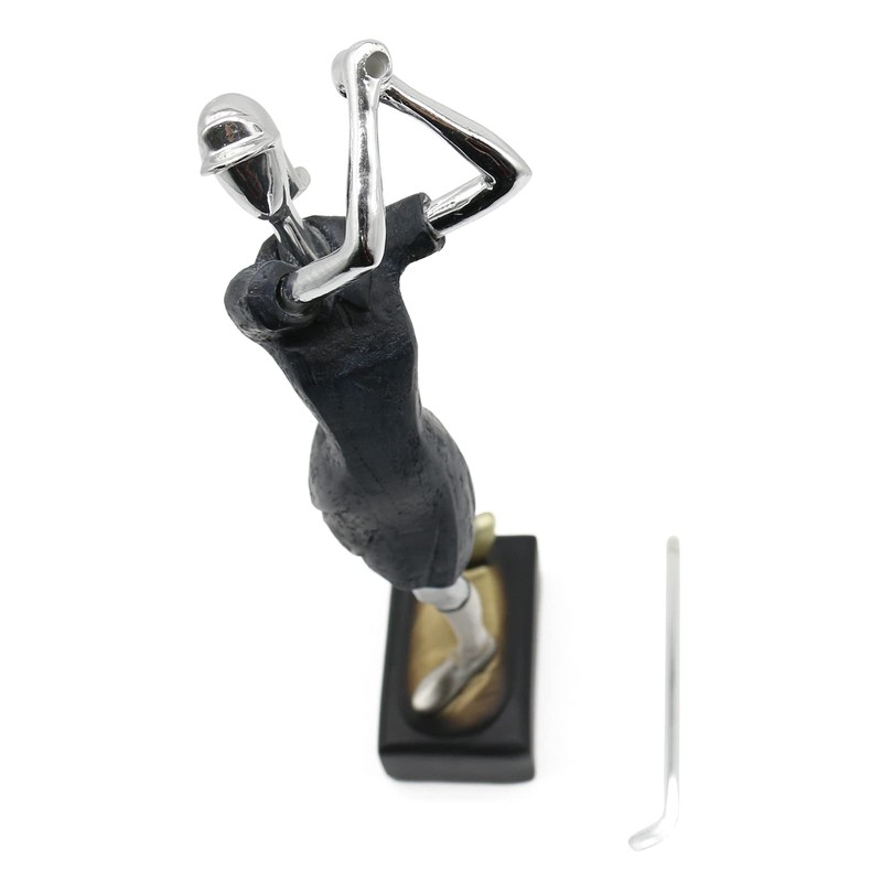 Lukitas Lady Golfer Statue and Sculpture, Golf Figurine Decor, Creative