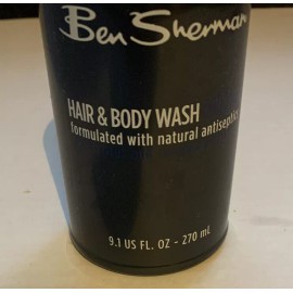 Ben Sherman Hair & Body Wash Gel For Men Eucalyptus Rosemary Extracts 9.1 Fl Oz