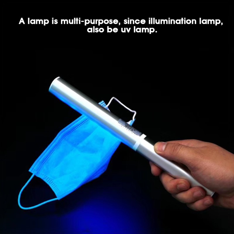 Portable UVC Light Germicidal UV Lamp Handheld Cleaning Multi Functional