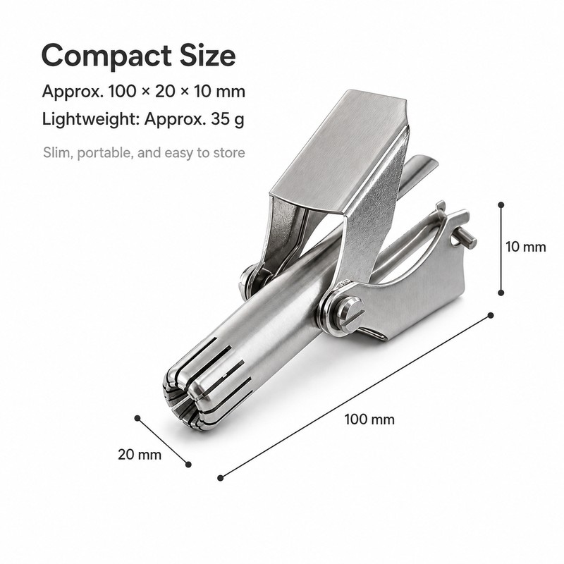 Manual Nose Hair Trimmer for Nose & Ear Grooming –