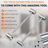 Intotal Door Hinge Adjustment Tool Kit,Hinges Gap Adjusting Wrench,Door Hinge
