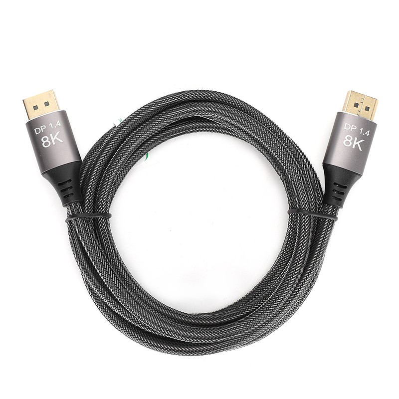 DP 1.4 Version Cable 8K 4K 32.4Gbps Bandwidth Data Cable