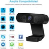 Spardar Webcam con Micrófono, Cámara Web 2K HD 1080P para