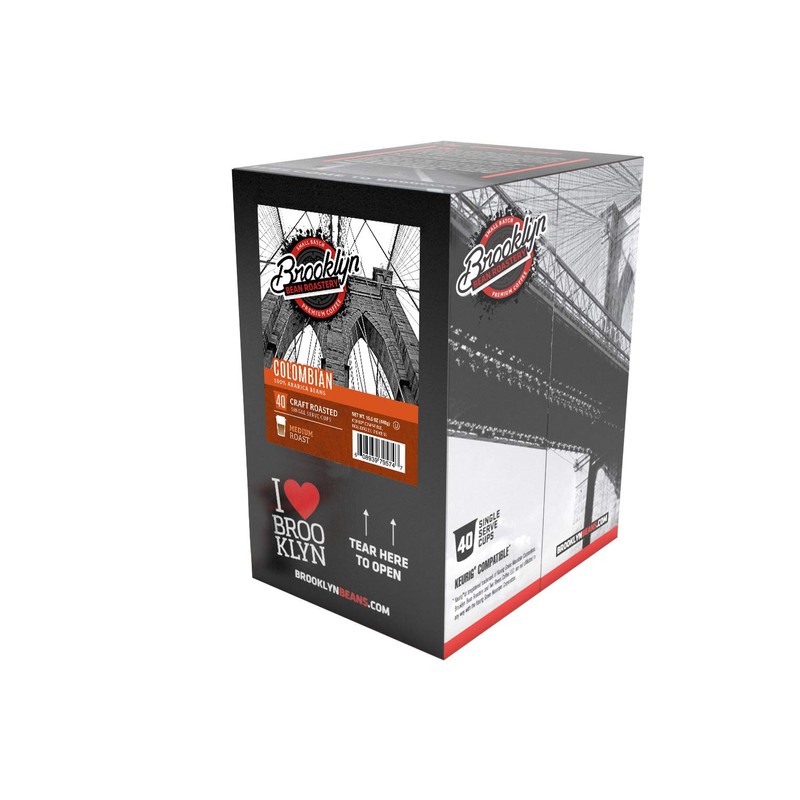 Brooklyn Beans - Taza de café para cafeteras Keurig K-Cup,