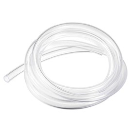 sourcing map PVC Hose Tube, 7mm(0.27") ID x 10mm(0.39") OD 1.5m/4.9ft Clear Vinyl Tubing, Plastic Flexible Water Pipe