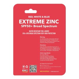 Protector Solar En Barra Sun Zapper Extreme Con Óxido De Zin
