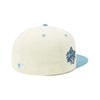Newera 59FIFTY NER35C0322 SIDE PATCH 2-Tone ONSPOTZ Cap, NY Chrome/Sky