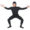 PURE Pure Full Body Tights Stretch Face Disguise L Black