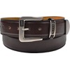 Ossi Leather Lined Jeans Belt in Brown (32" - 36")